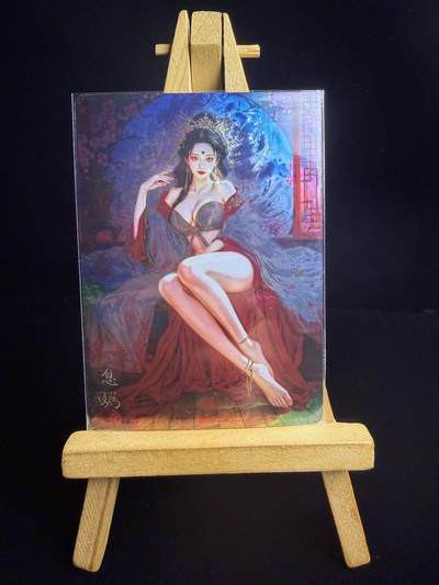 奇点新卡 无佣金 不寄存 不收拍   主攻奇点（有大佬赞助）需要多宫大佬请私聊 部分卡牌设有底价（不想玩的那么累，即使有底价也会比市场价便宜的多，懂的自然懂） 拒绝小号抬价 大家放心拍 所有拍品部分套有卡膜 部分卡牌多宫 自制卡牌 不包厂瑕 放大镜 品控 勿拍 流拍商品会循环 感谢大家支持 留个关注 不定时上新 谢谢 - 奇点卡牌 宗rich玄灵谱 落凡尘 光刻息妫