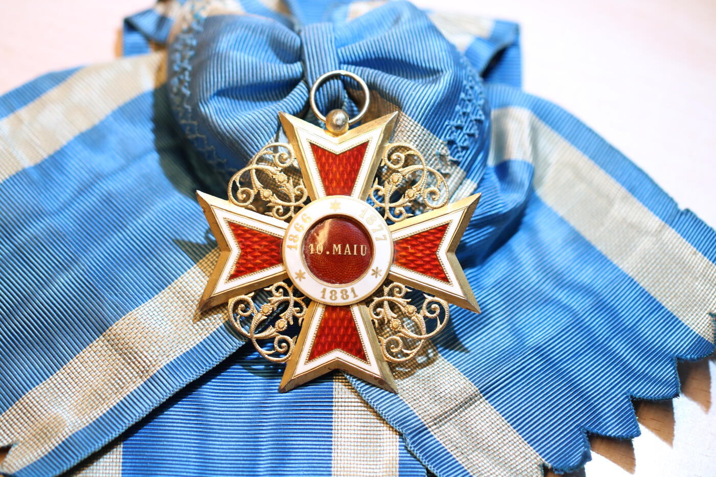 大猫徽章拍卖 第287期 罗马尼亚王冠勋章 大十字级 