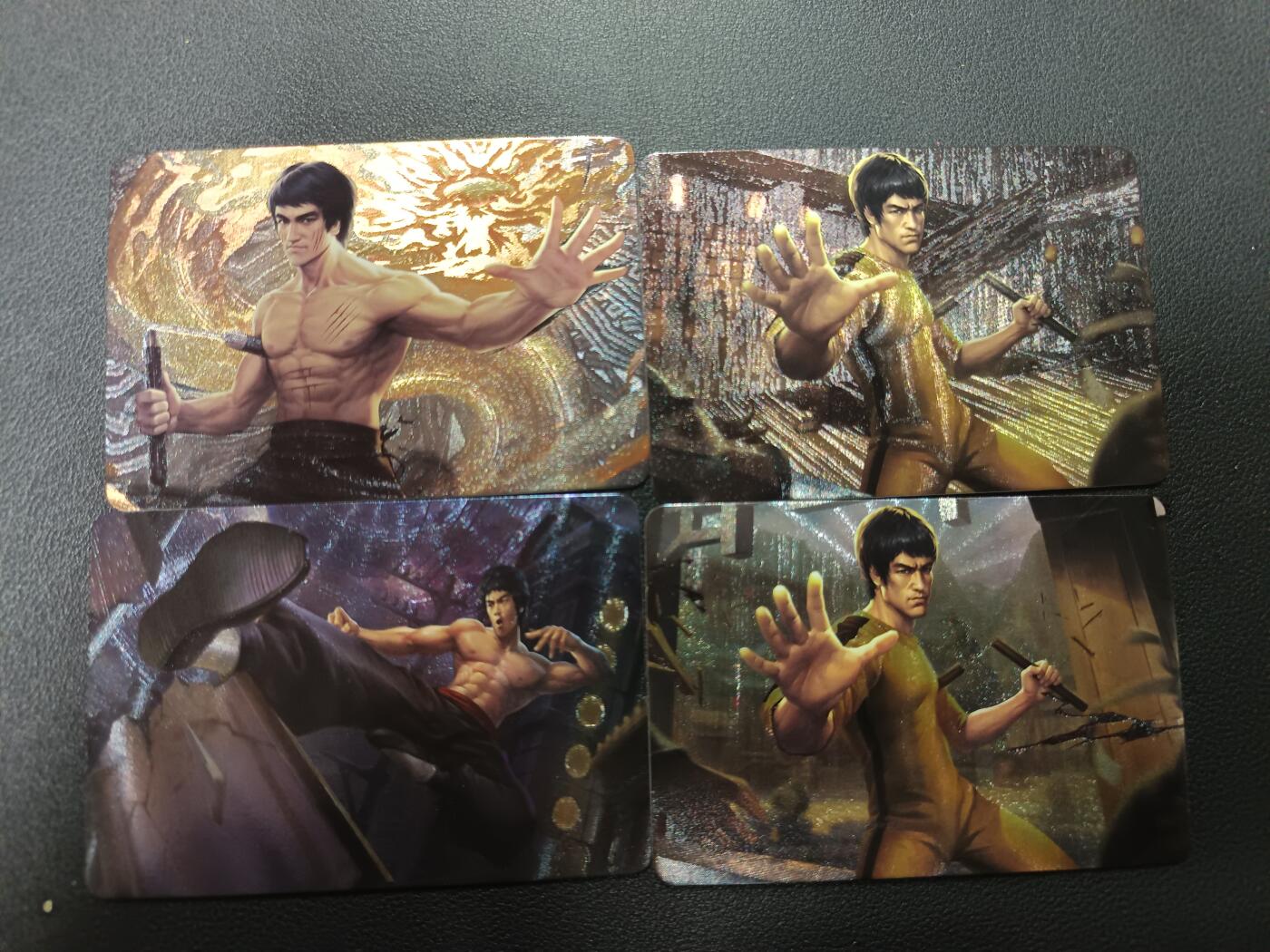 天玑星卡拍第165期《1.26周一截拍》持续收拍收评中 满赠卡需备注 李小龙 自制卡 粗闪 四张