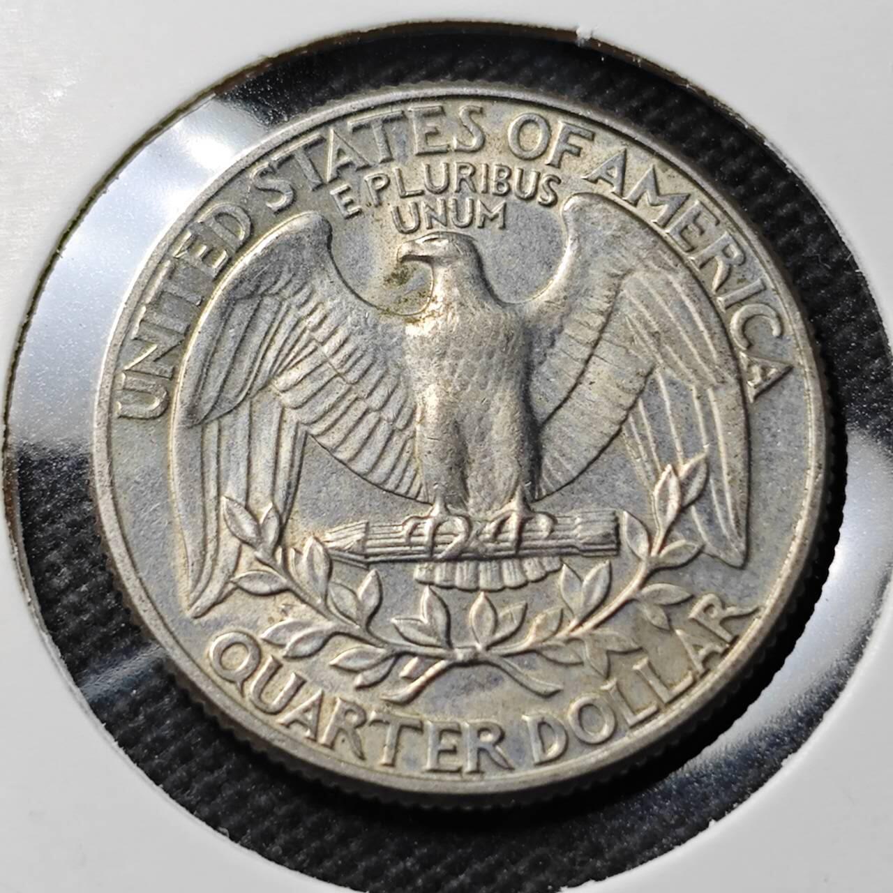 KK钱币收藏小铺  第389期  2月预留时间 周末发货 1979美国25分 好品 