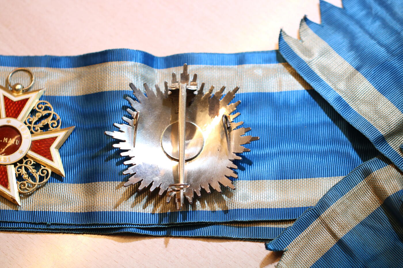 大猫徽章拍卖 第287期 罗马尼亚王冠勋章 大十字级 