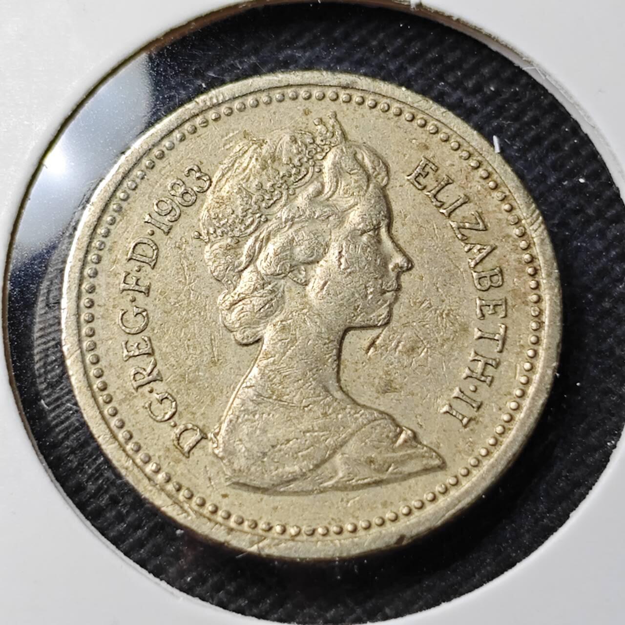 KK钱币收藏小铺  第389期  2月预留时间 周末发货 英国1镑 