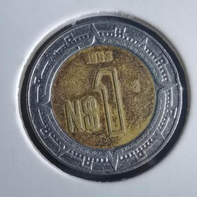 沼泽如烟--第972场 - 墨西哥1993年1比索