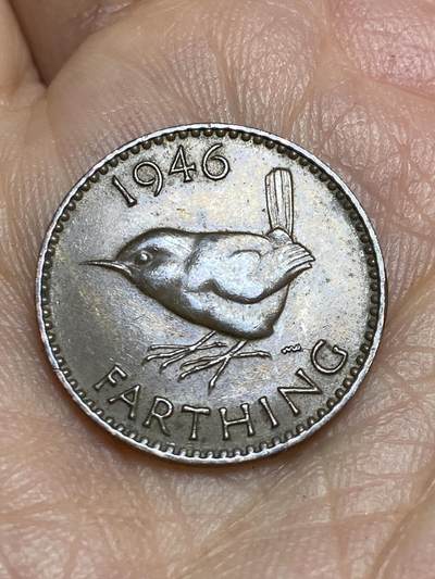 2026年第十五场(总第一百八十四场）外国好品散币场(免佣金) - 英国🇬🇧1946年1法新(乔治六世第一版)