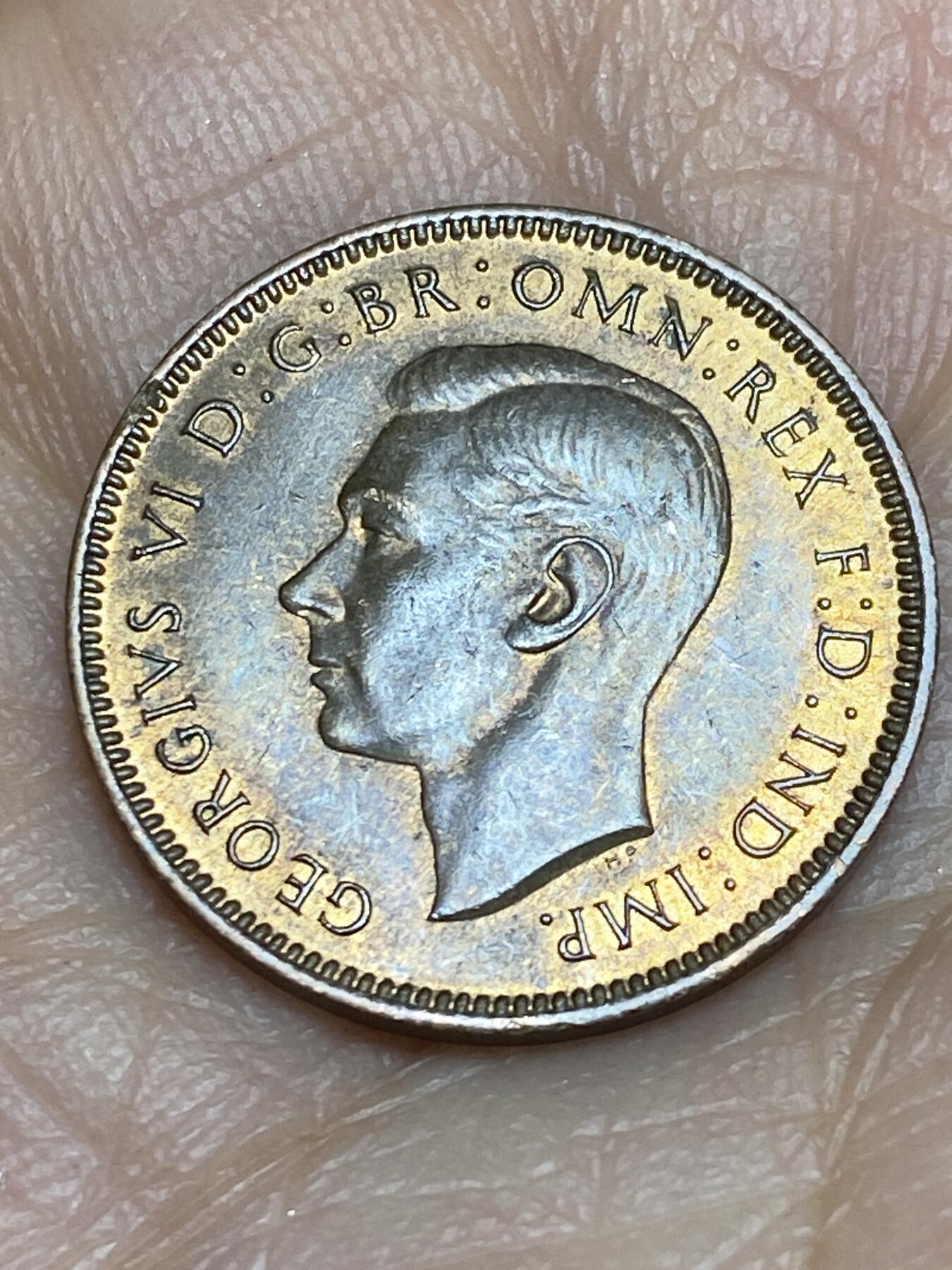 2026年第十五场(总第一百八十四场）外国好品散币场(免佣金) 带光好品–英国🇬🇧1948年1法新(乔治六世第一版，关门年)