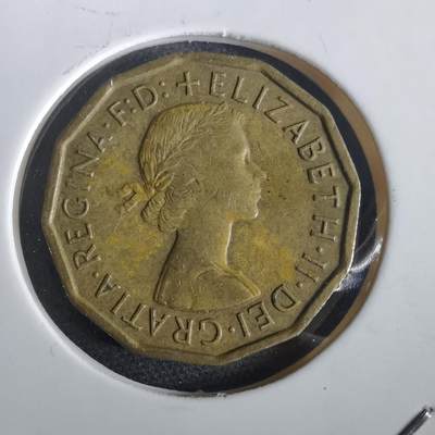 沼泽如烟--第973场 - 英国1962年3便士