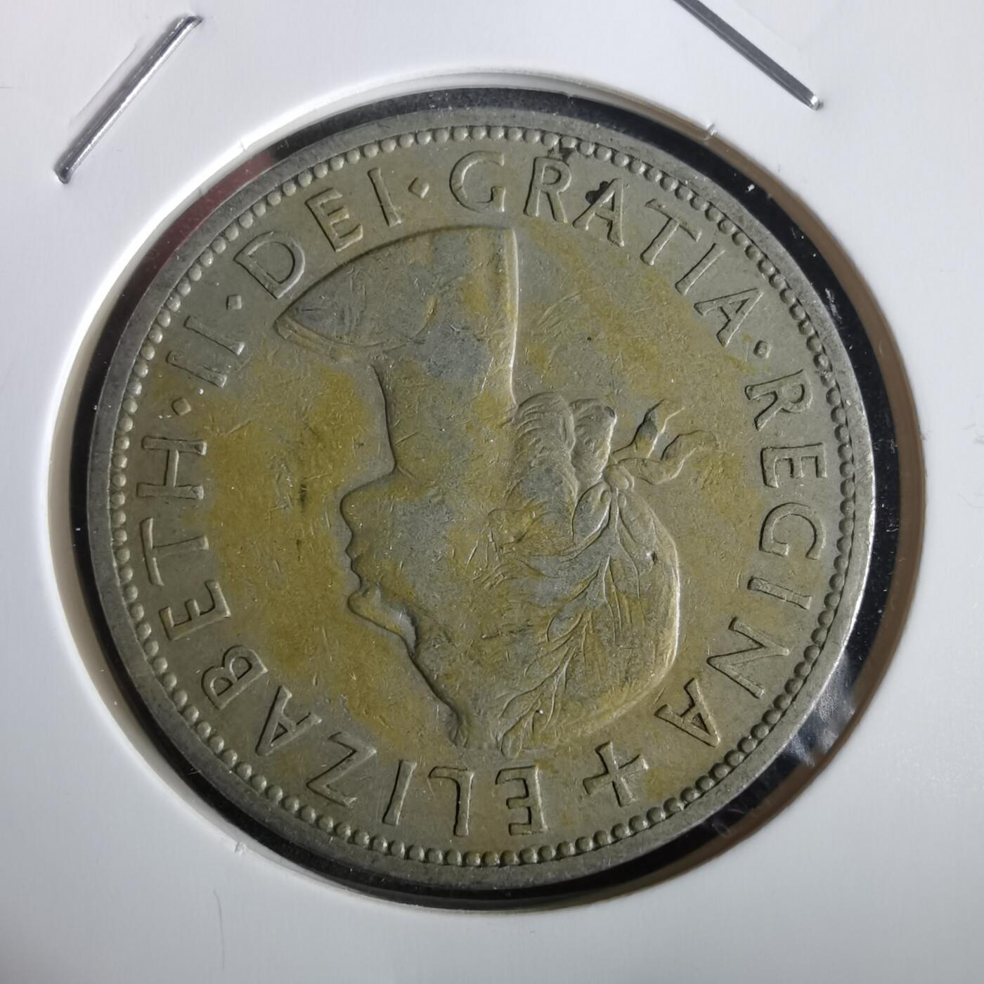 沼泽如烟--第973场 英国1957年半克朗