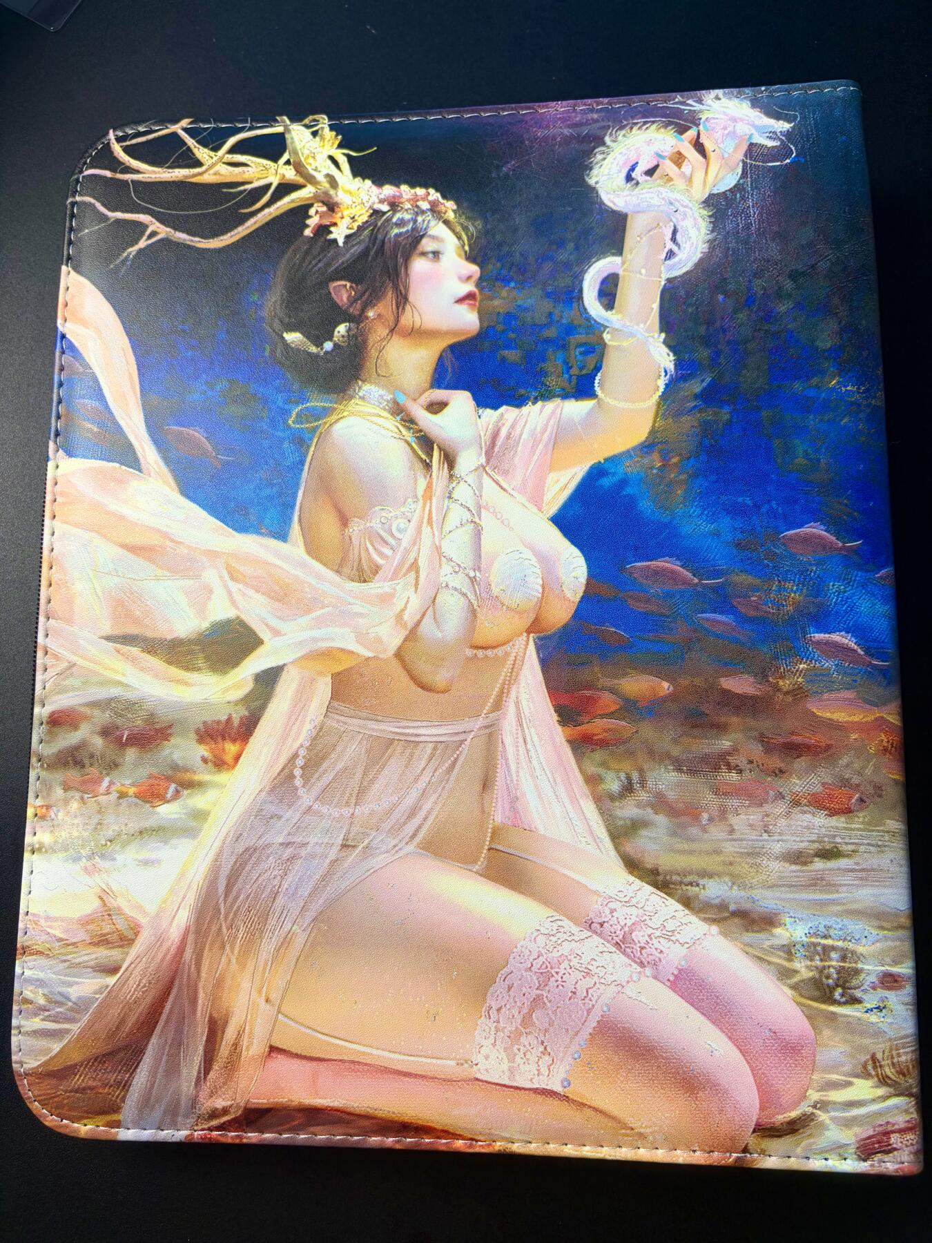 NO.22 好又多金牌大场，年前倒数第3期！每周一站式配齐，方便凑单！（周6晚9点截拍，卖家送拍0抽成！） 【卡册】焱卡 妖姬传 典藏卡册1个 带焱卡官方卡页