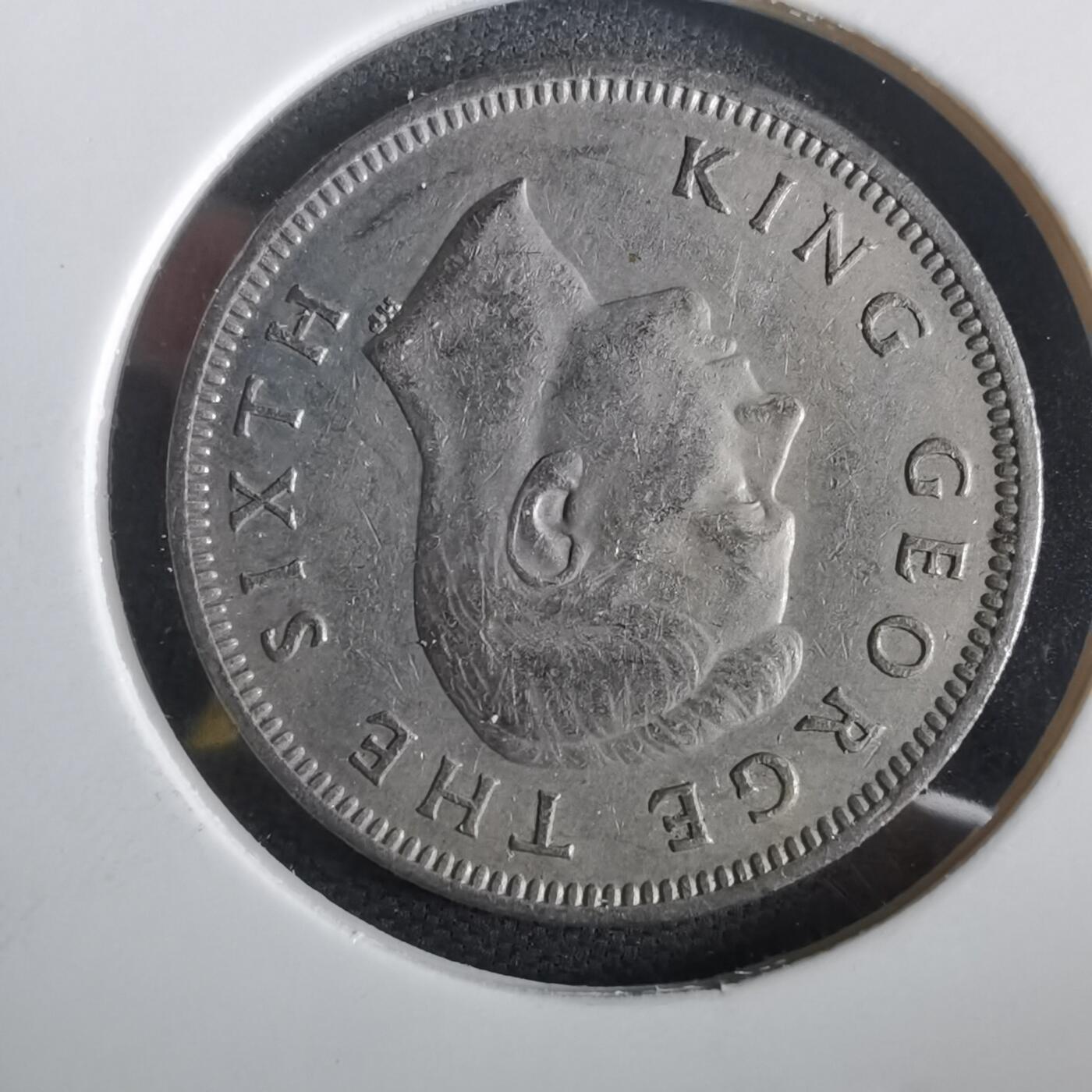 沼泽如烟--第973场 新西兰1952年1先令