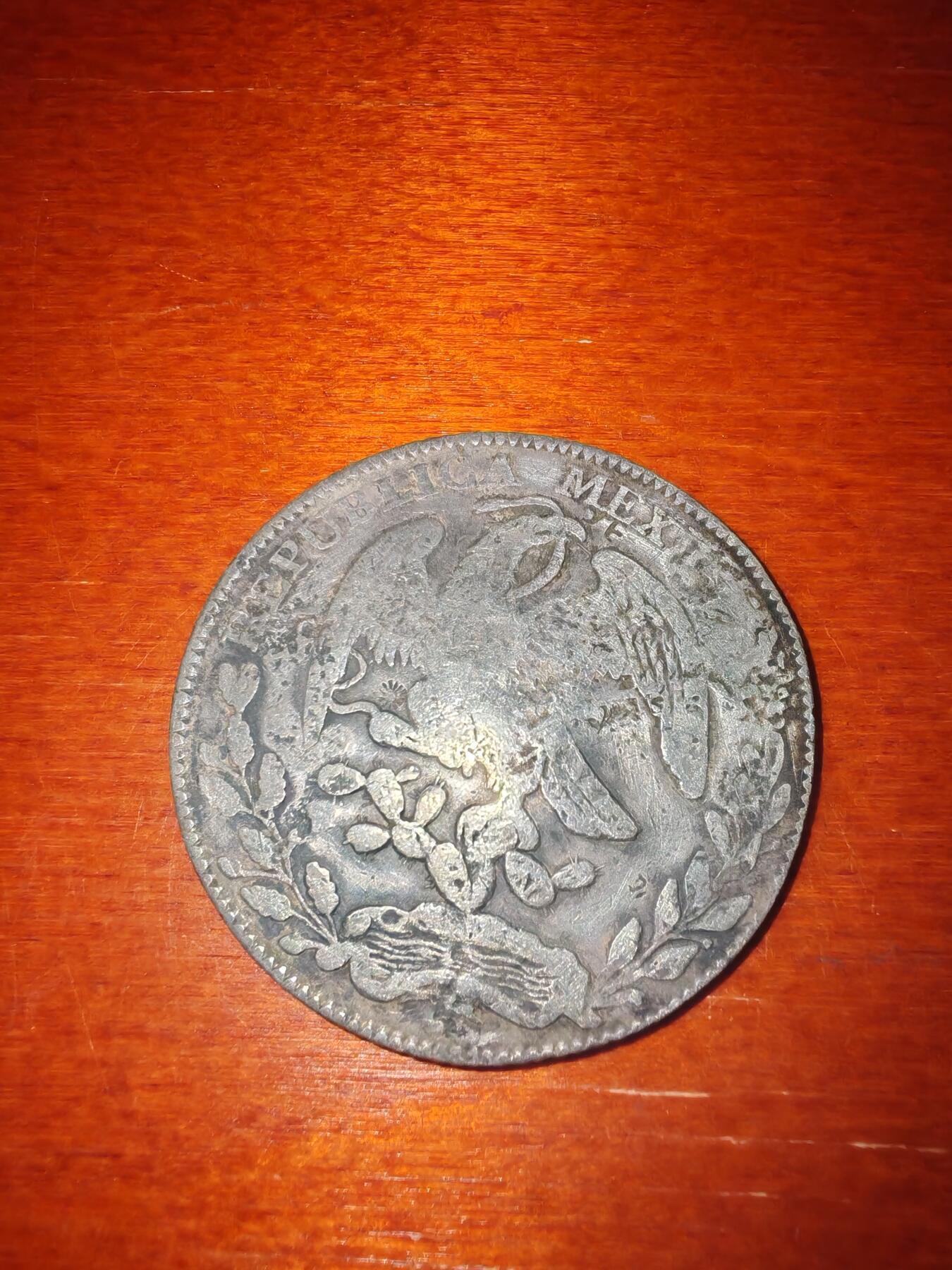 长老汇蛇年精选第九十五场拍卖 1880Zs JS墨西哥8R鹰洋，萨卡特卡斯造币厂，有戳，弧形