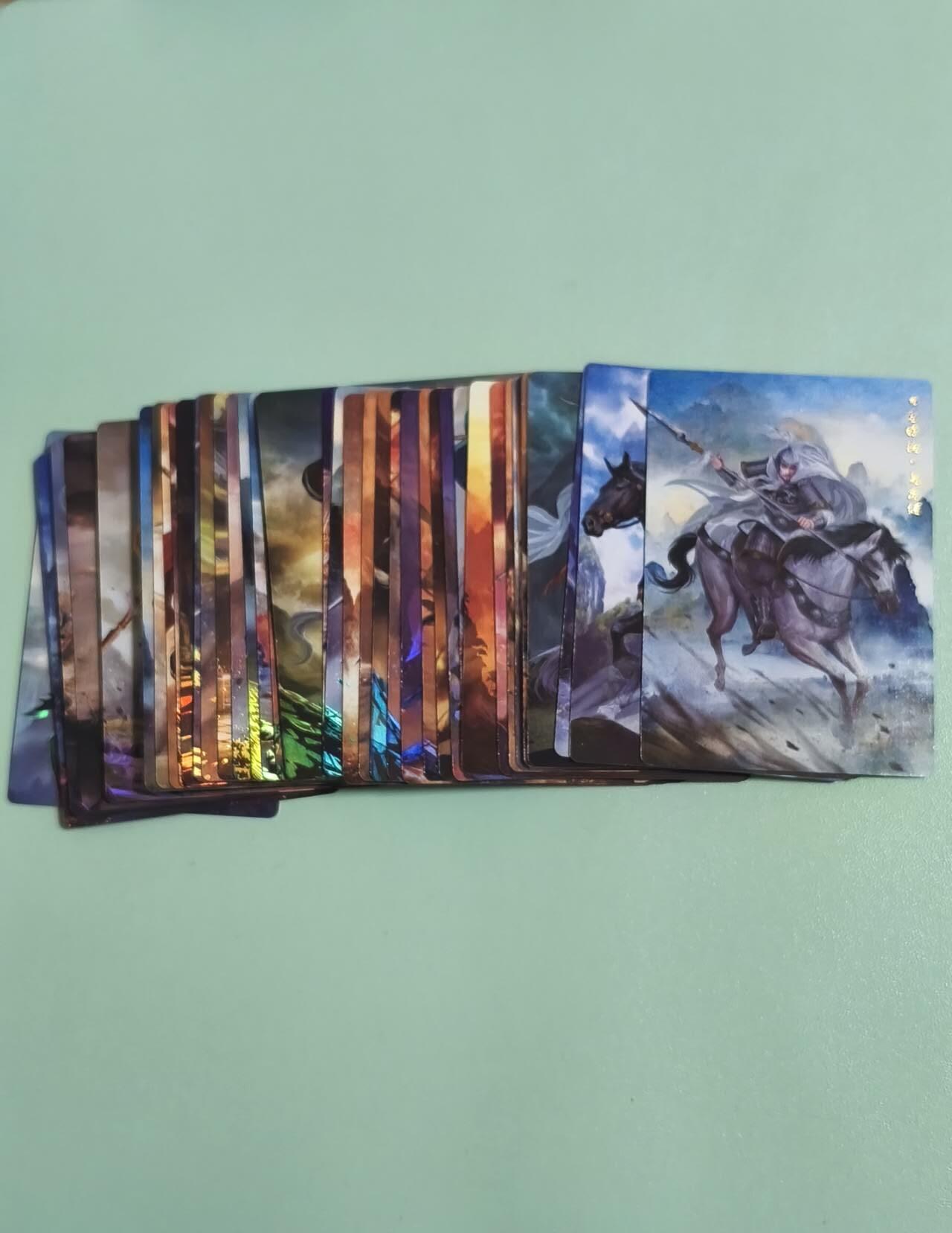 光影卡牌第29期，各家亲签，各家套卡，持续收拍品 齐卡文化残唐飞虎传，彩闪解锁46+异画3+粗闪2+卡头1