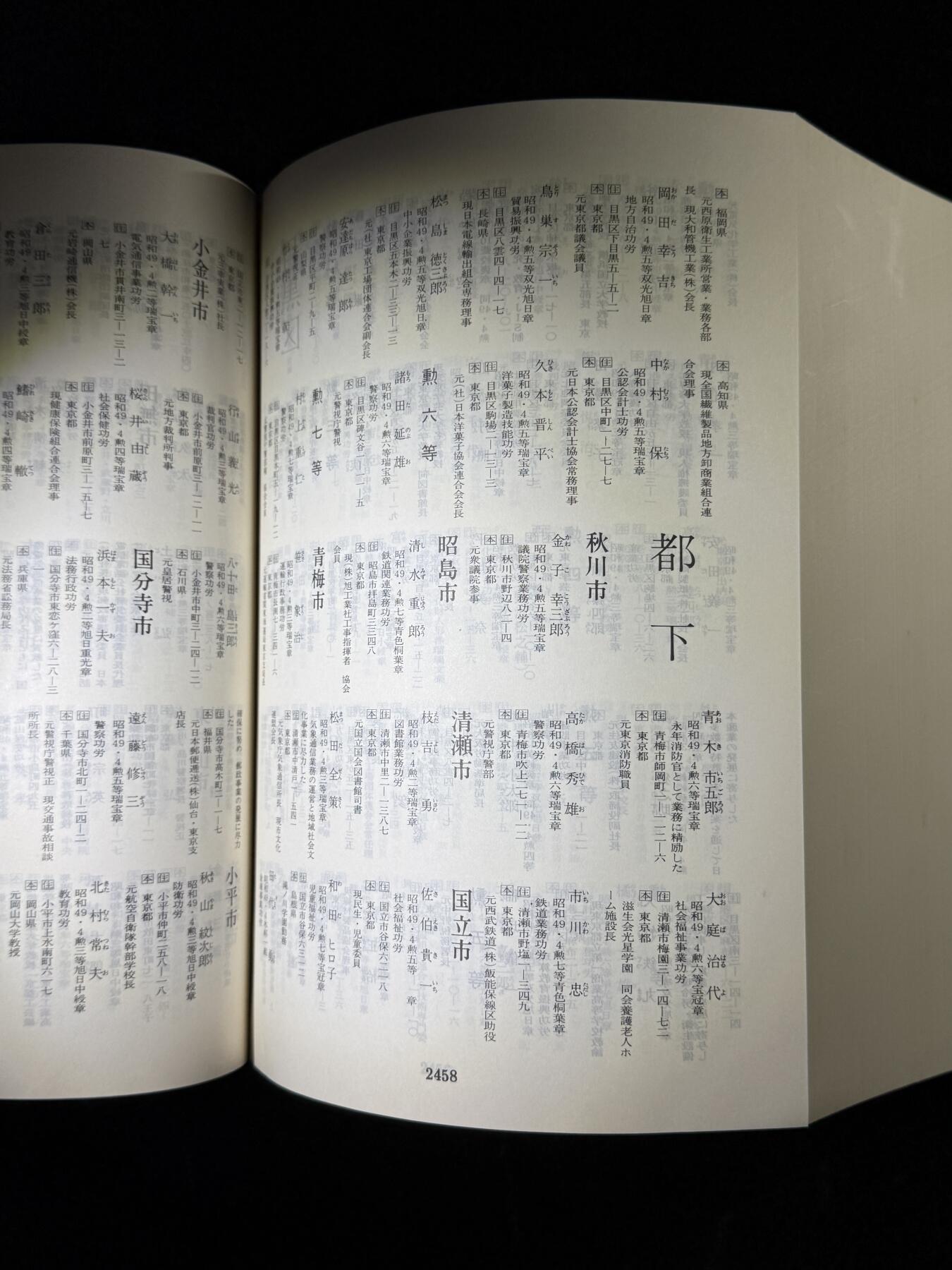 戎马世界章牌大赏第110期 日本叙勋者名鉴，非常厚重