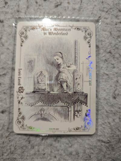 【随心含颖卡拍54期】卡游/集卡社/卡卡沃 抽卡机专场拍卖【无佣金】 - 卡游 爱丽丝 绝版pr卡一张