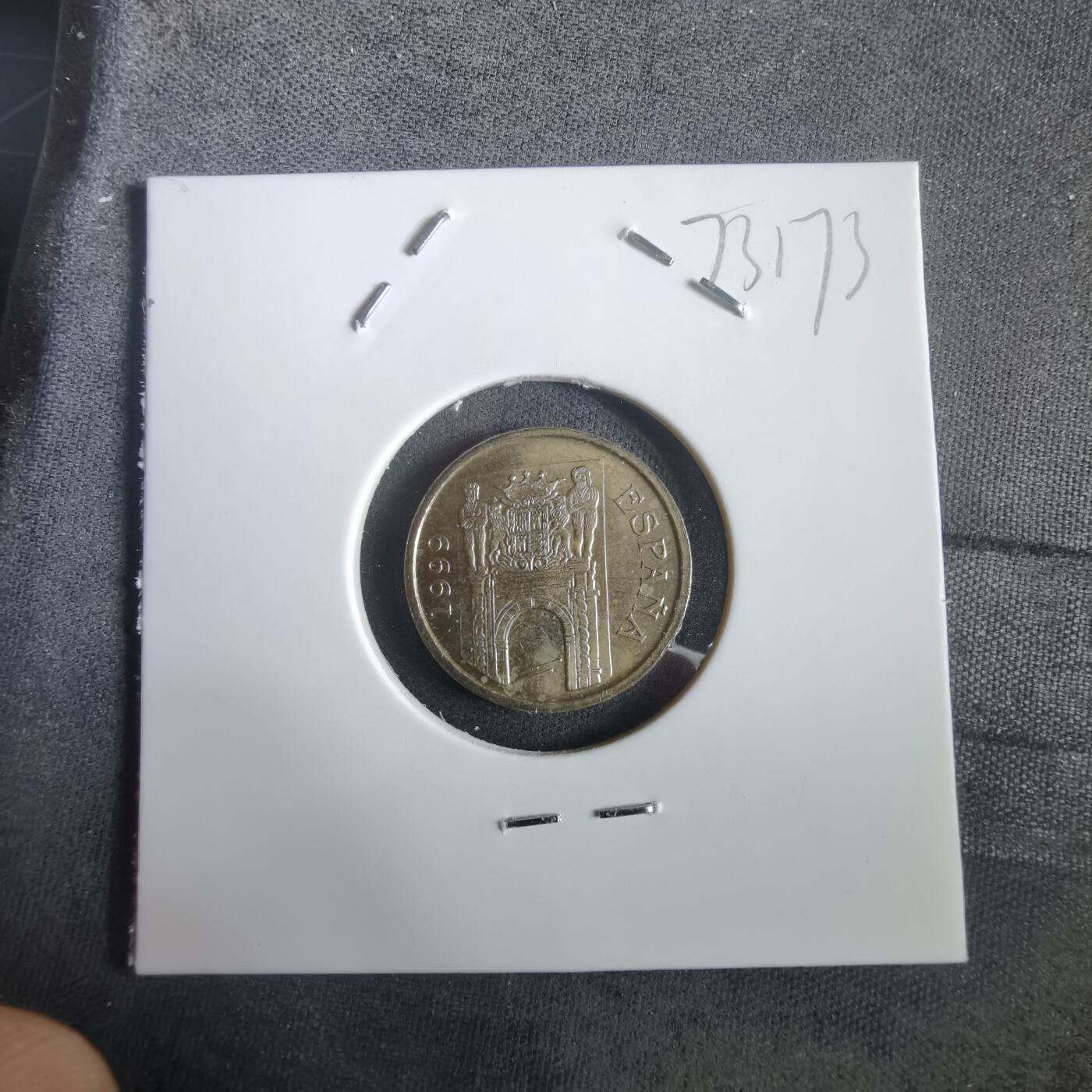 沼泽如烟--第973场 西班牙1999年5比塞塔