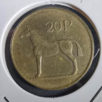 沼泽如烟--第973场 - 爱尔兰1986年20便士