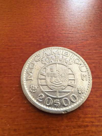 长老汇马年精选第十九场拍卖  1952莫桑比克20埃斯库多斯银币，10克720银