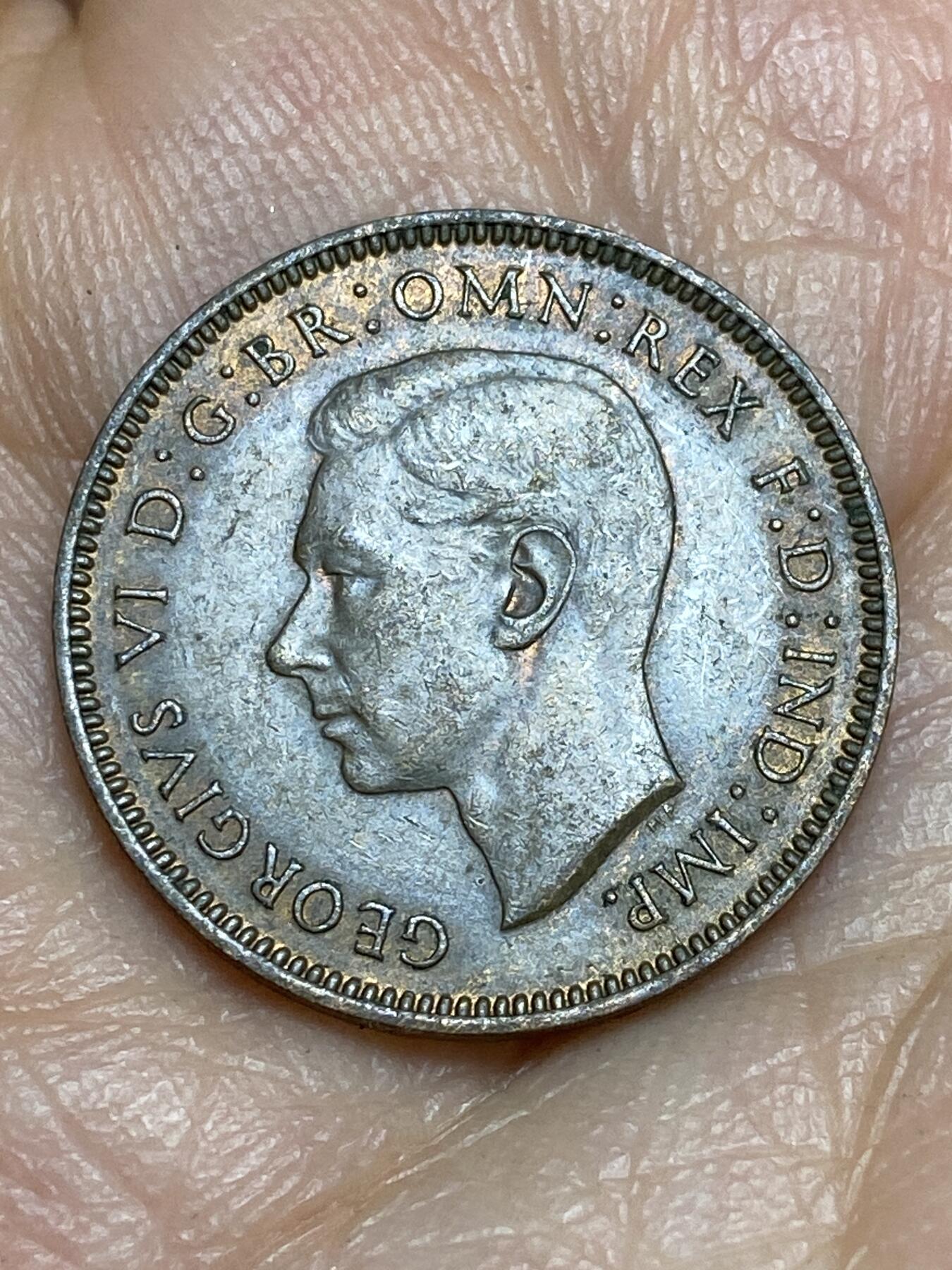 2026年第十五场(总第一百八十四场）外国好品散币场(免佣金) 英国🇬🇧1939年1法新(乔治六世第一版)