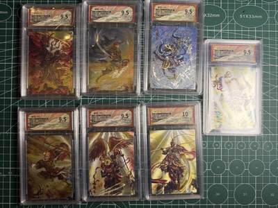 奇点新卡 无佣金 不寄存 不收拍   主攻奇点（有大佬赞助）需要多宫大佬请私聊 部分卡牌设有底价（不想玩的那么累，即使有底价也会比市场价便宜的多，懂的自然懂） 拒绝小号抬价 大家放心拍 所有拍品部分套有卡膜 部分卡牌多宫 自制卡牌 不包厂瑕 放大镜 品控 勿拍 流拍商品会循环 感谢大家支持 留个关注 不定时上新 谢谢 - 卡德曼 保粹联名 武韵红颜 西游礼盒 牛魔王 猕猴王 蛟魔王 狮驼王美猴王 等 七大圣折光