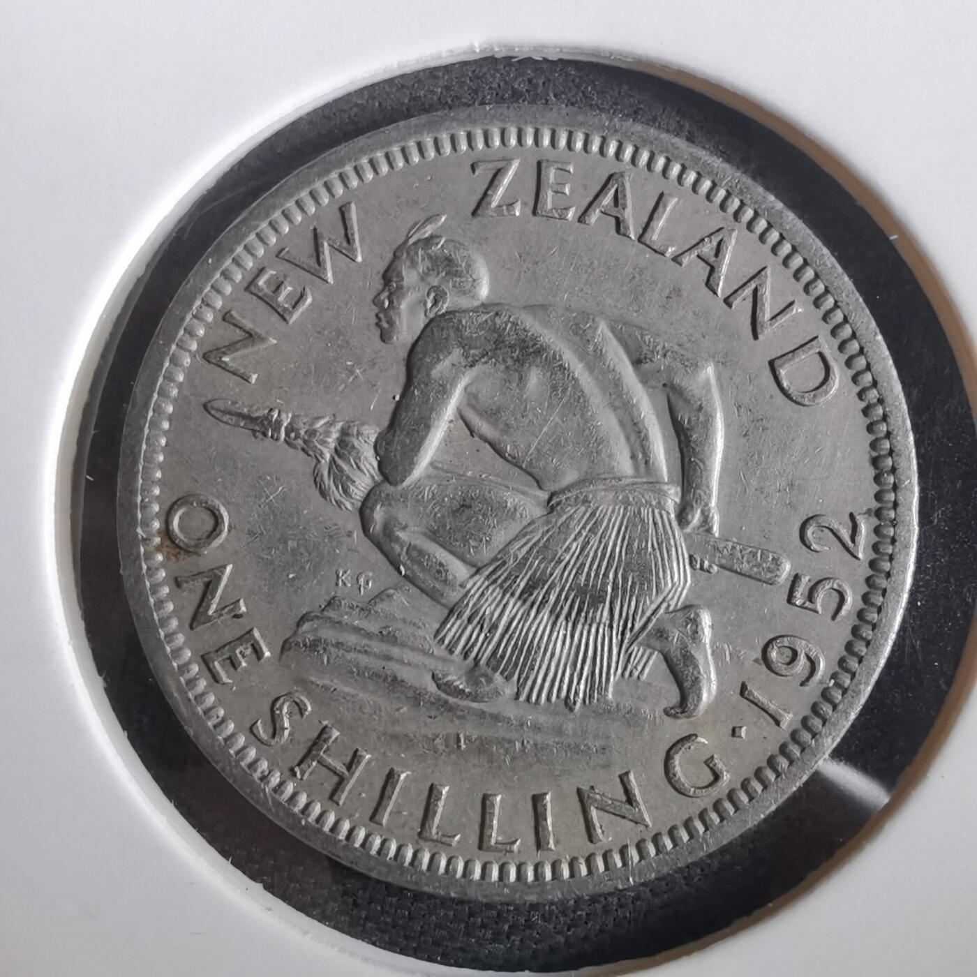 沼泽如烟--第973场 新西兰1952年1先令