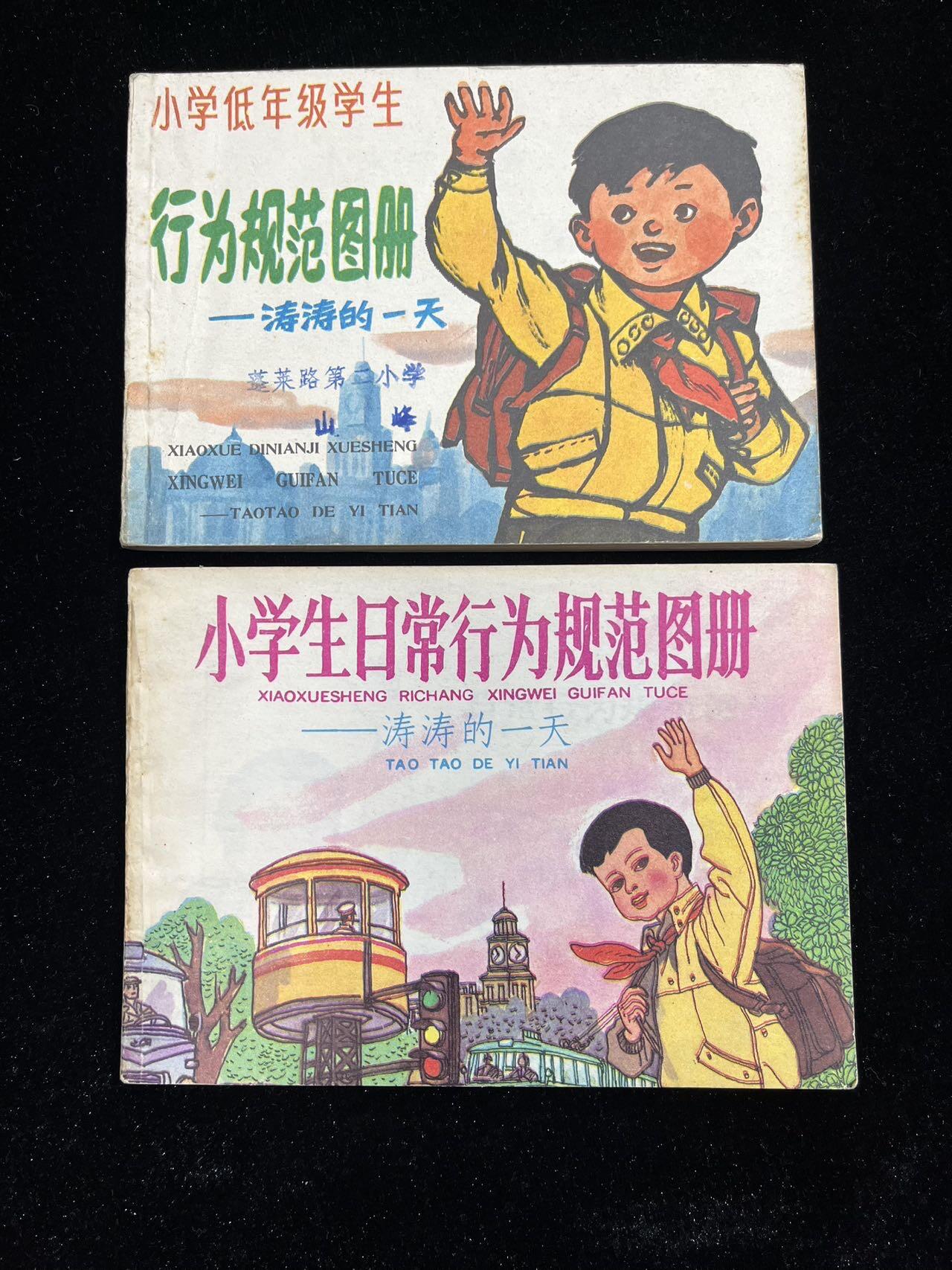 小学生日常行为规范图册2本