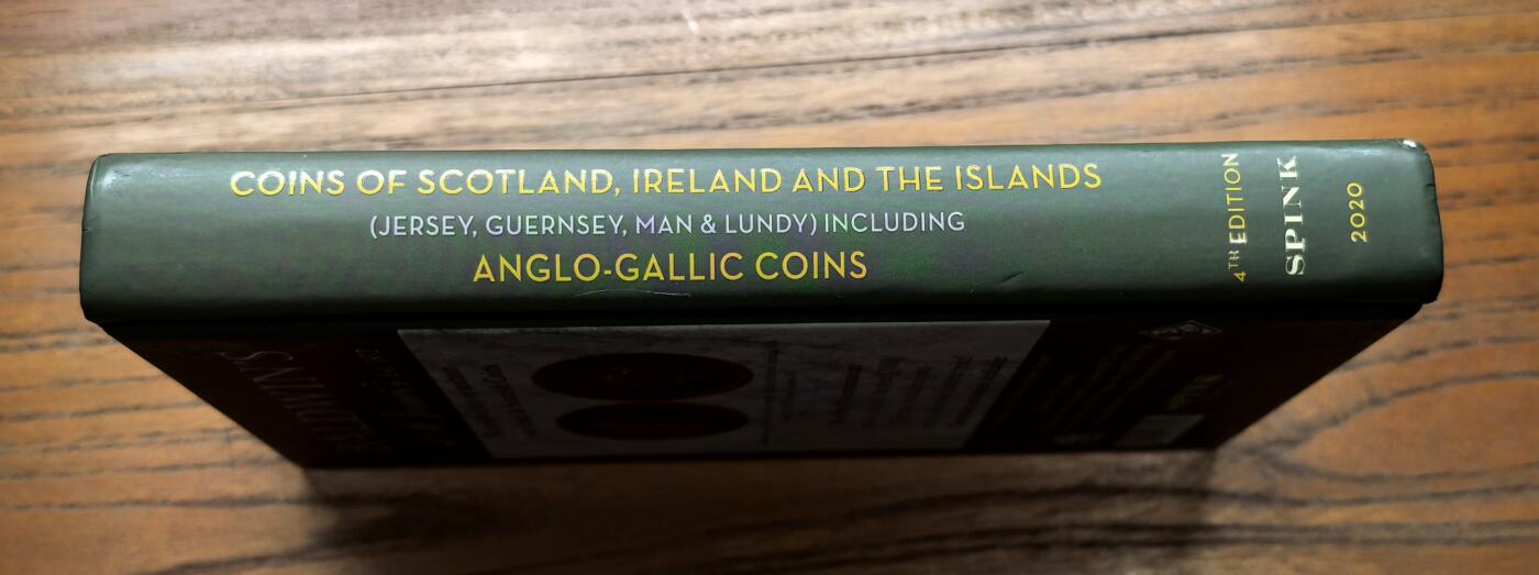 凡希社世界钱币微拍第三百十九期 2020版SPINK苏格兰爱尔兰与附属岛屿钱币目录