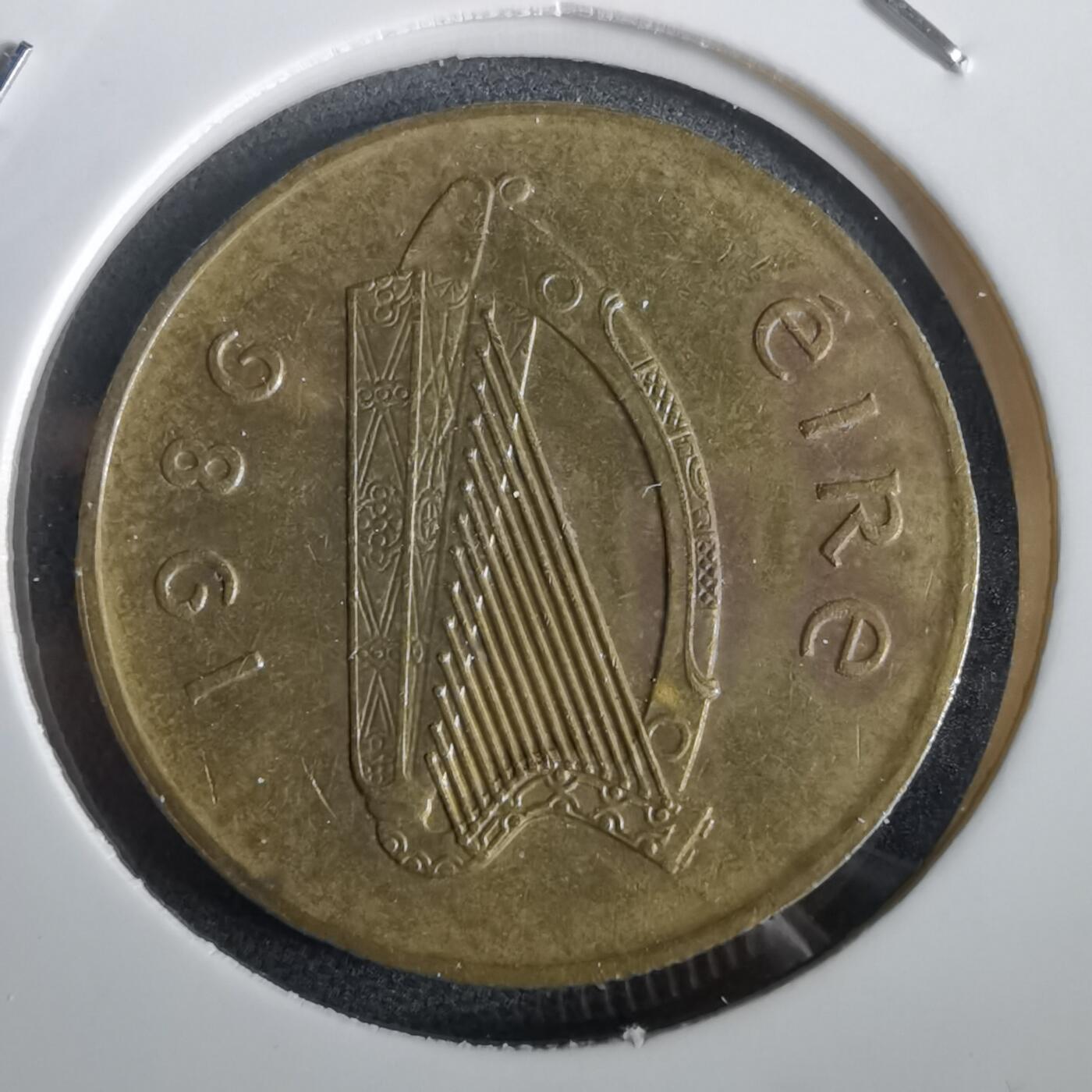 沼泽如烟--第973场 爱尔兰1986年20便士