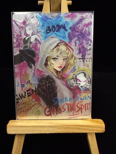 奇点新卡 无佣金 不寄存 不收拍   主攻奇点（有大佬赞助）需要多宫大佬请私聊 部分卡牌设有底价（不想玩的那么累，即使有底价也会比市场价便宜的多，懂的自然懂） 拒绝小号抬价 大家放心拍 所有拍品部分套有卡膜 部分卡牌多宫 自制卡牌 不包厂瑕 放大镜 品控 勿拍 流拍商品会循环 感谢大家支持 留个关注 不定时上新 谢谢 - 奇点卡牌 格温 粗闪