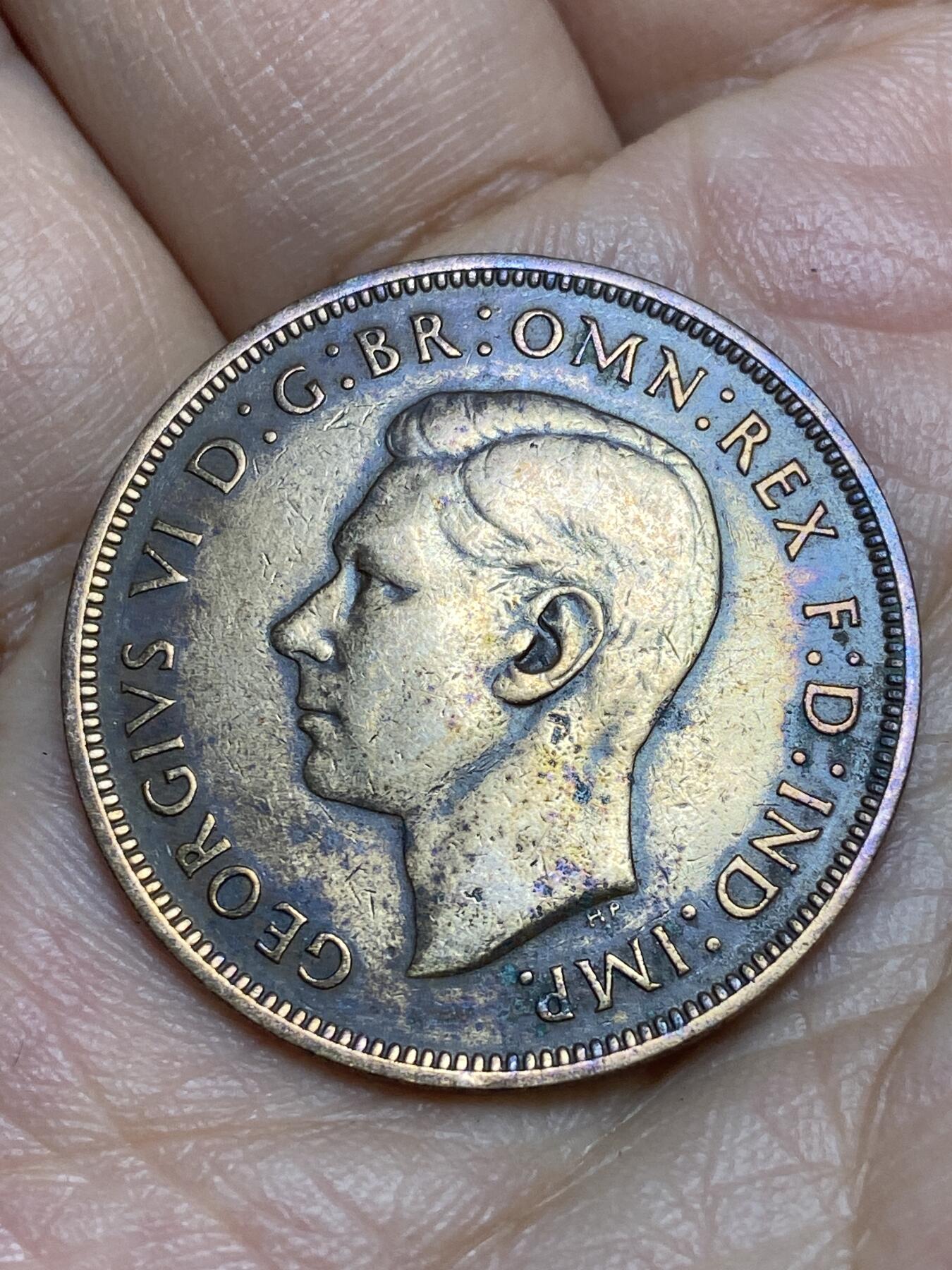 2026年第十五场(总第一百八十四场）外国好品散币场(免佣金) 英国🇬🇧1947年1便士(乔治六世第一版)