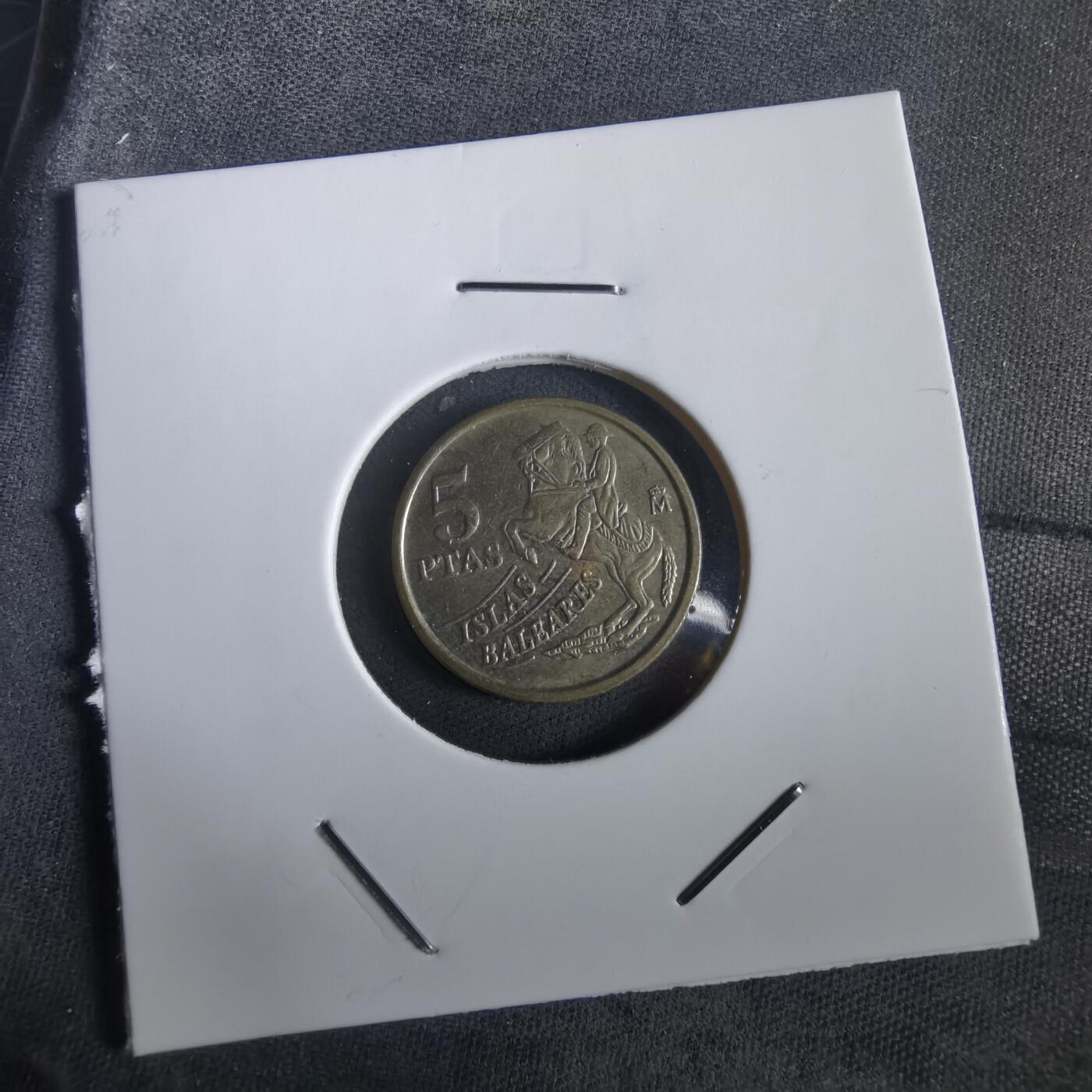 沼泽如烟--第973场 西班牙1997年5比塞塔