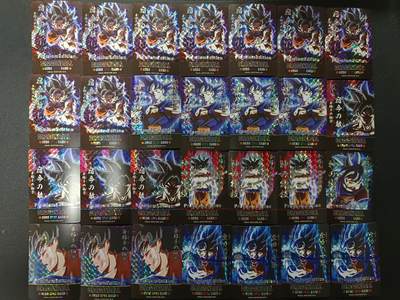 天玑星卡拍第165期《1.26周一截拍》持续收拍收评中 满赠卡需备注 - 七龙珠 格子闪 自制卡 28张