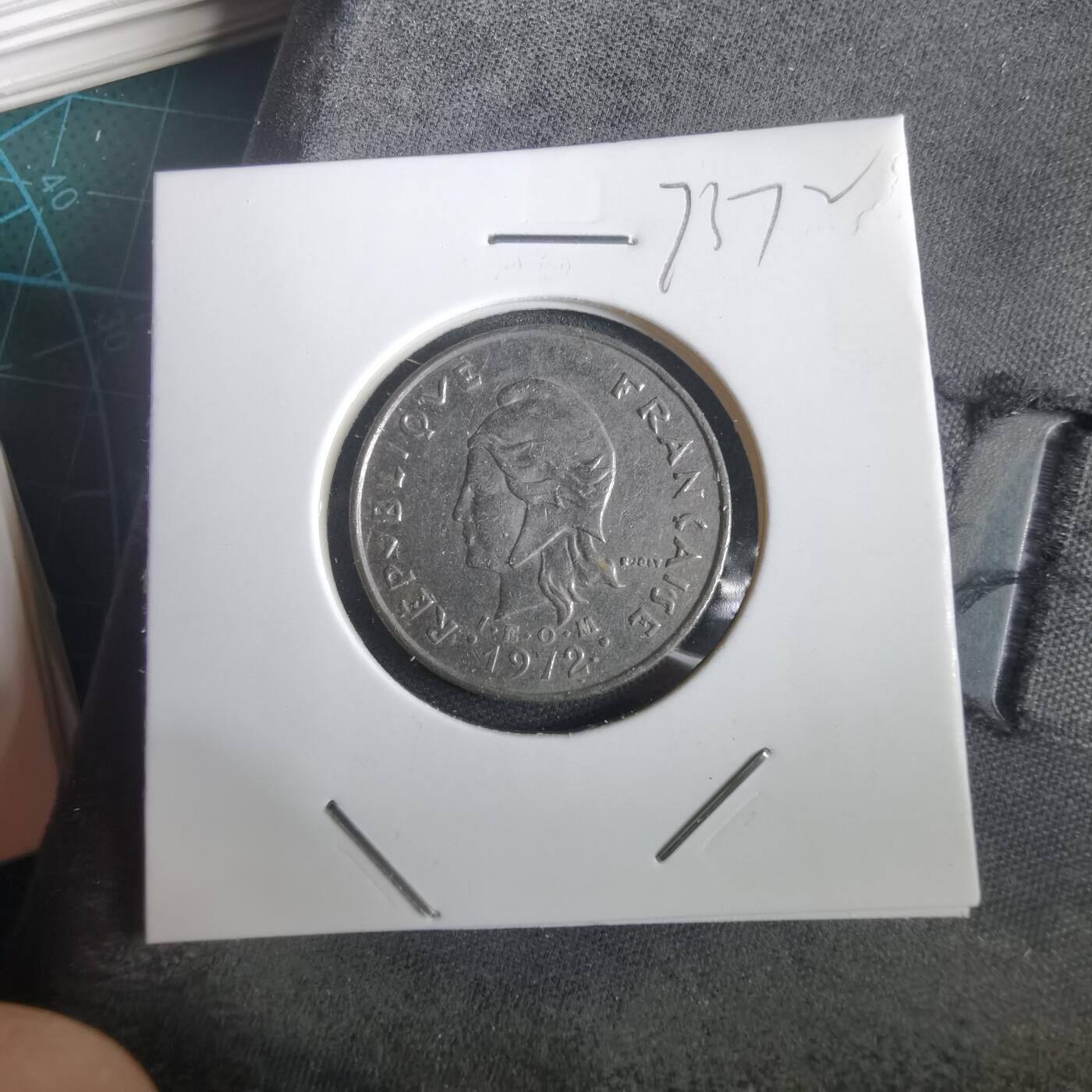 沼泽如烟--第973场 法属新喀里多尼亚1972年10法郎