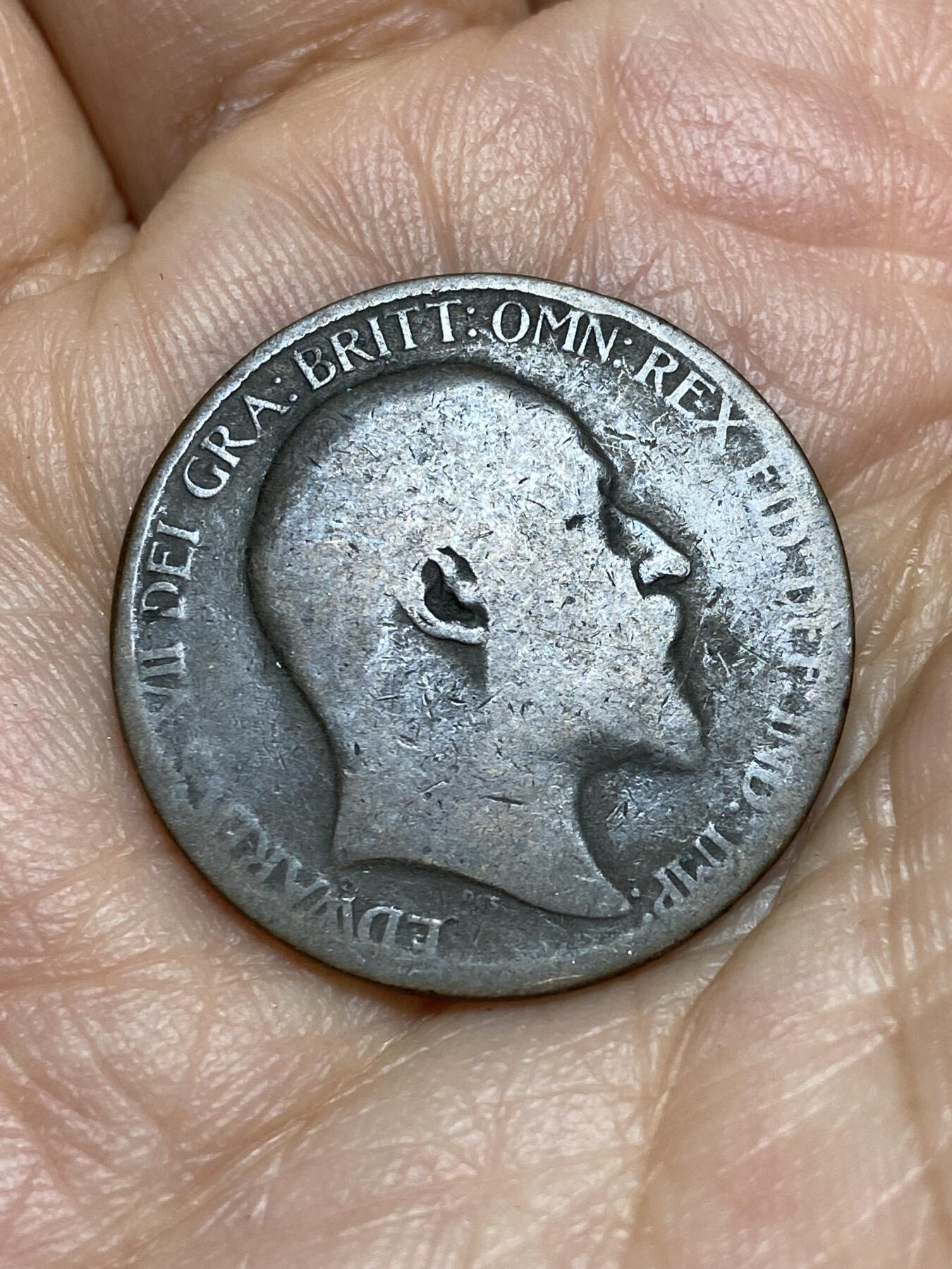 2026年第十五场(总第一百八十四场）外国好品散币场(免佣金) 英国🇬🇧1905年半便士(爱德华七世时期)