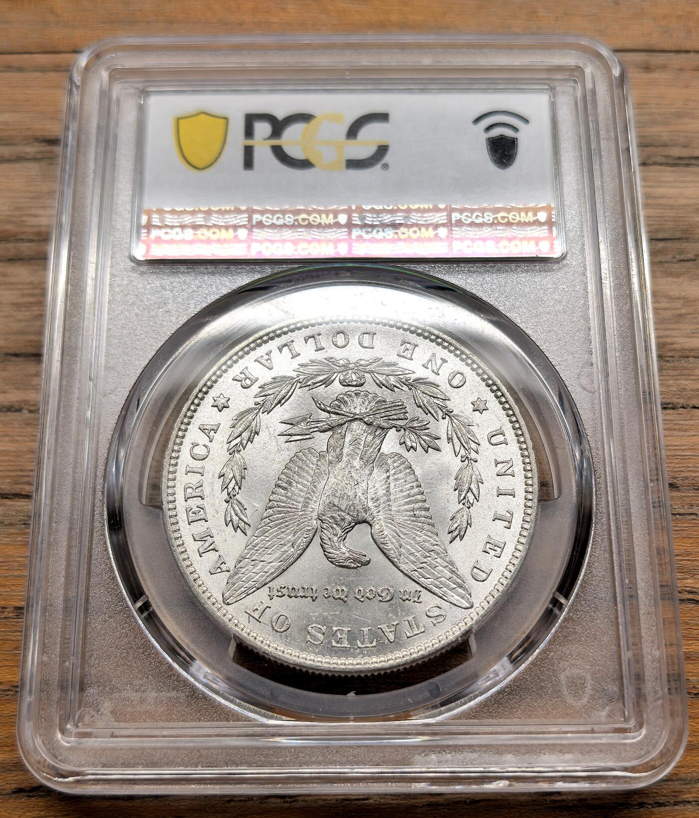 凡希社世界钱币微拍第三百十九期 1887美国摩根壹元大银PCGS-MS64