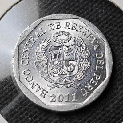 KK钱币收藏小铺  第389期  2月预留时间 周末发货 - 秘鲁5分 好品 