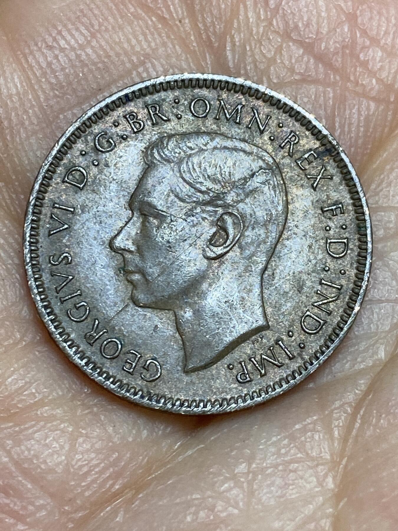 2026年第十五场(总第一百八十四场）外国好品散币场(免佣金) 英国🇬🇧1946年1法新(乔治六世第一版)