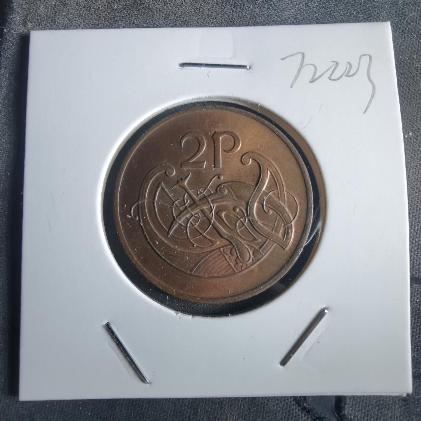 沼泽如烟--第972场 爱尔兰1980年2便士