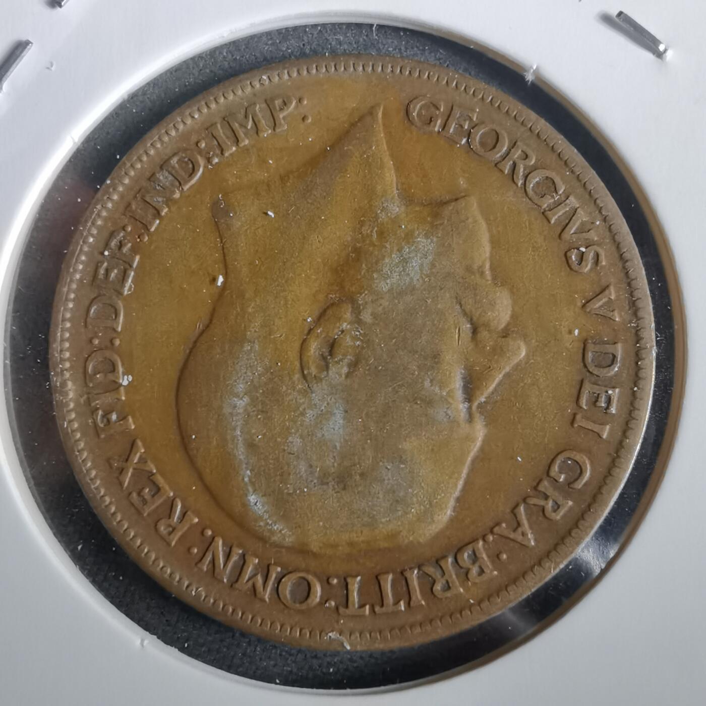 沼泽如烟--第973场 英国1920年1便士