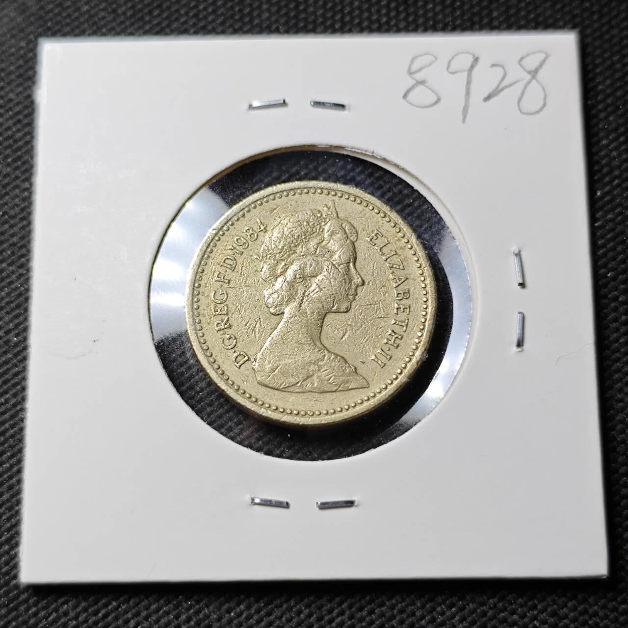 KK钱币收藏小铺  第389期  2月预留时间 周末发货 英国1镑 