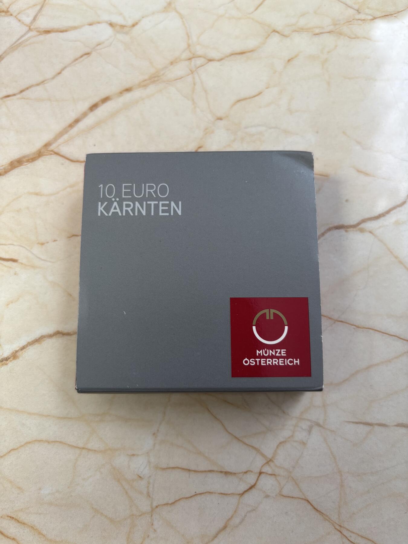 第189期拍卖 奥地利2012年联邦省系列-卡林西亚州精制纪念银币，925银，17.3克，发行30000枚