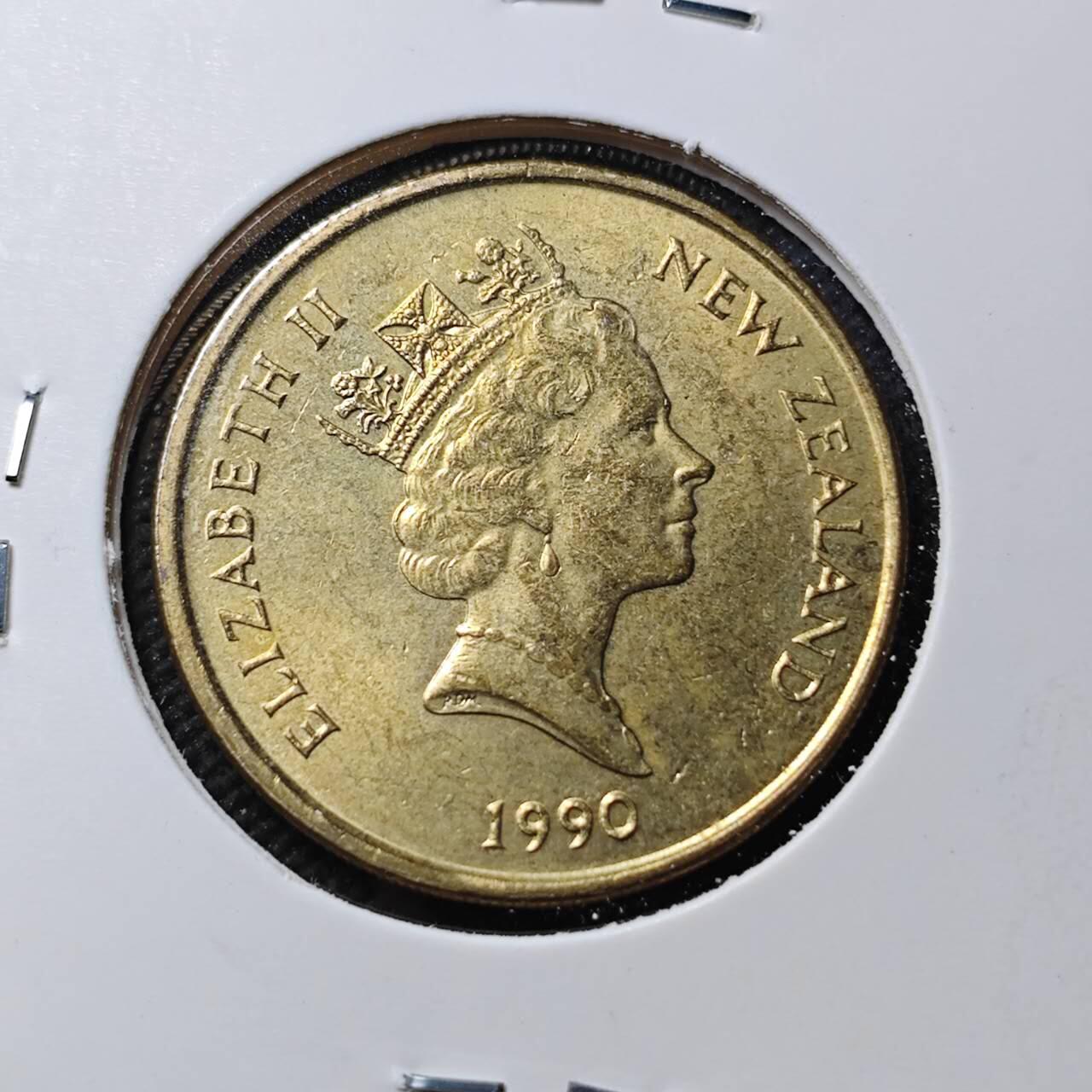 KK钱币收藏小铺  第389期  2月预留时间 周末发货  新西兰2元