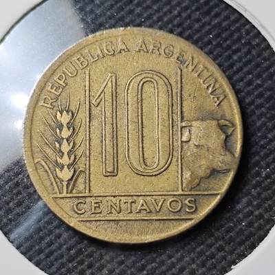 KK钱币收藏小铺  第389期  2月预留时间 周末发货 - 1946阿根廷10分 