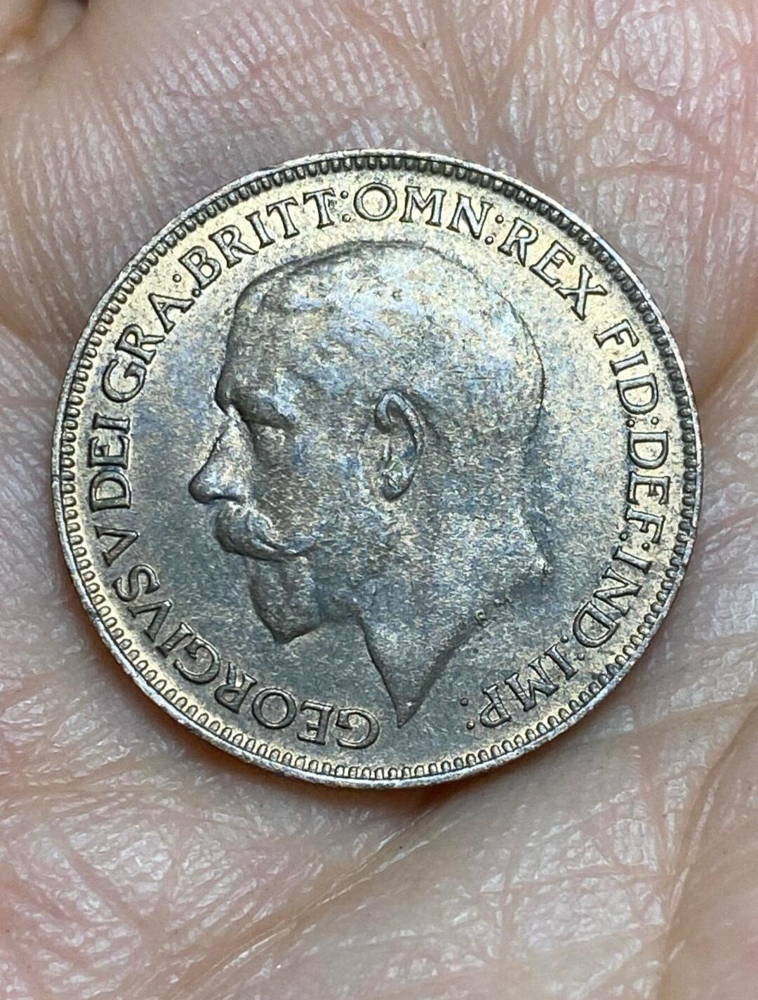 2026年第十四场(总第一百八十三场）外国好品散币场(免佣金) 英国🇬🇧1924年1法新(乔治五世第二版)