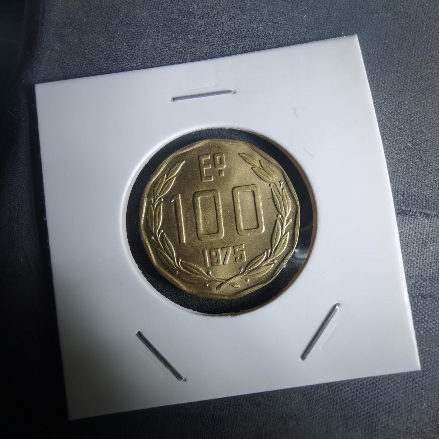 沼泽如烟--第975场 智利1975年100埃斯库多