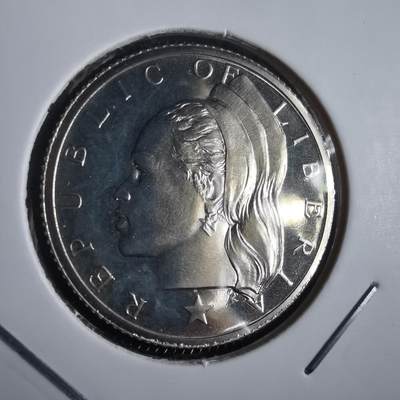 沼泽如烟--第974场 - 利比里亚25分精制币