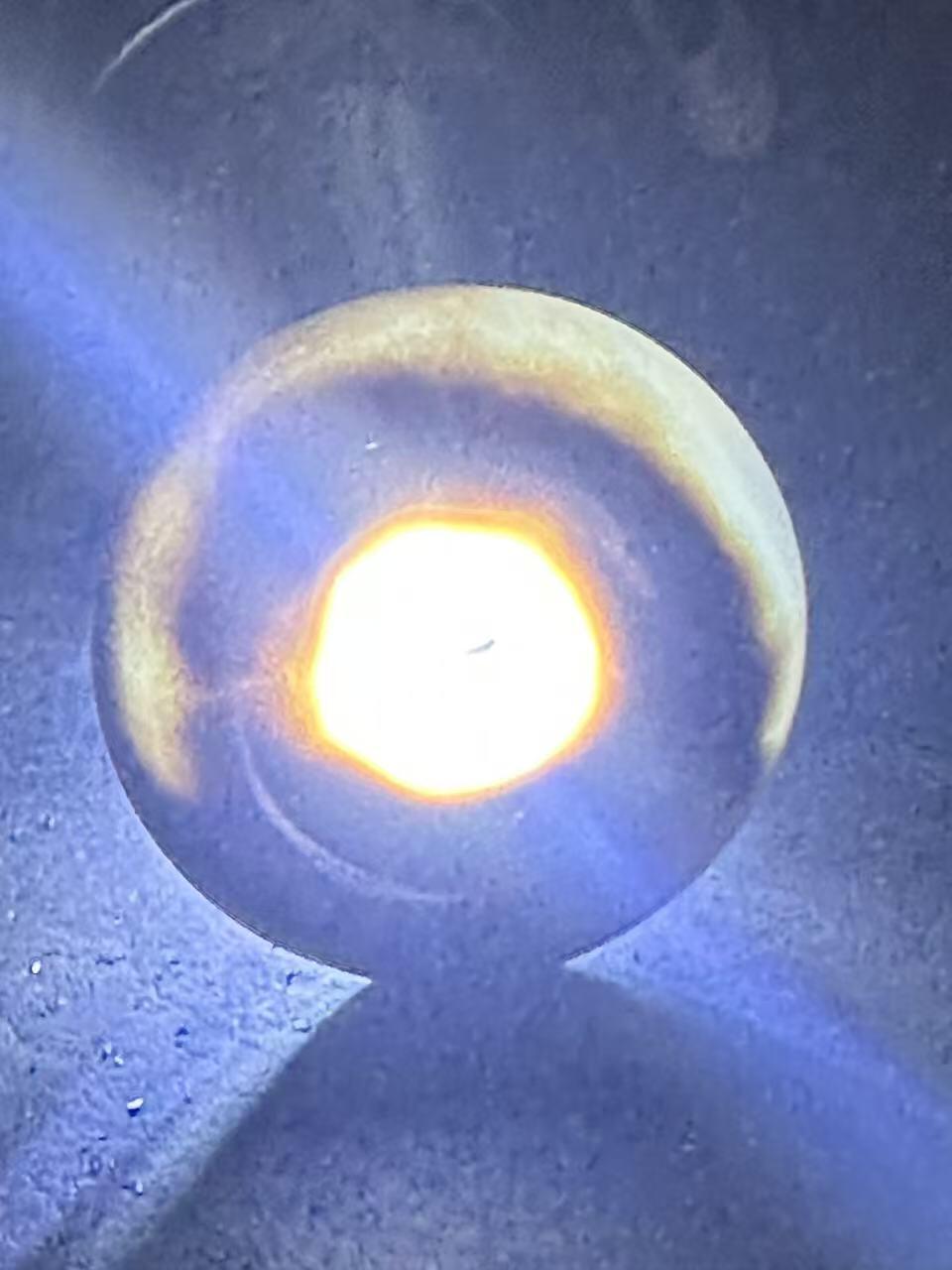 精美药师玛瑙平安扣一个，