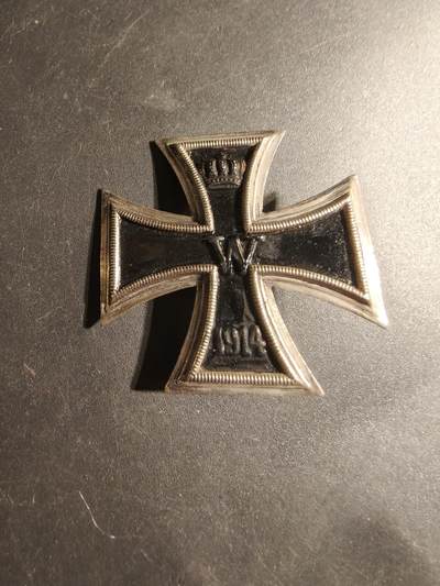 老王徽章第179期 - 德国一战一级铁十字勋章     微拱