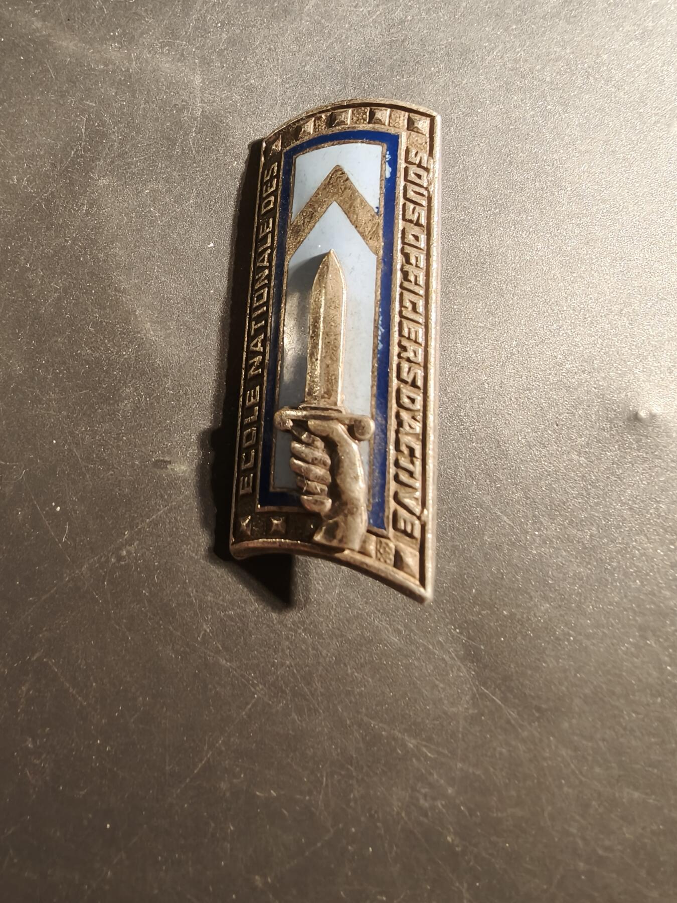 老王徽章第179期 法国国家现役士官学校证章