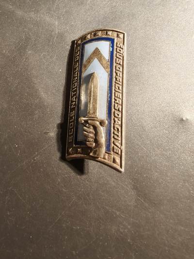 老王徽章第179期 - 法国国家现役士官学校证章