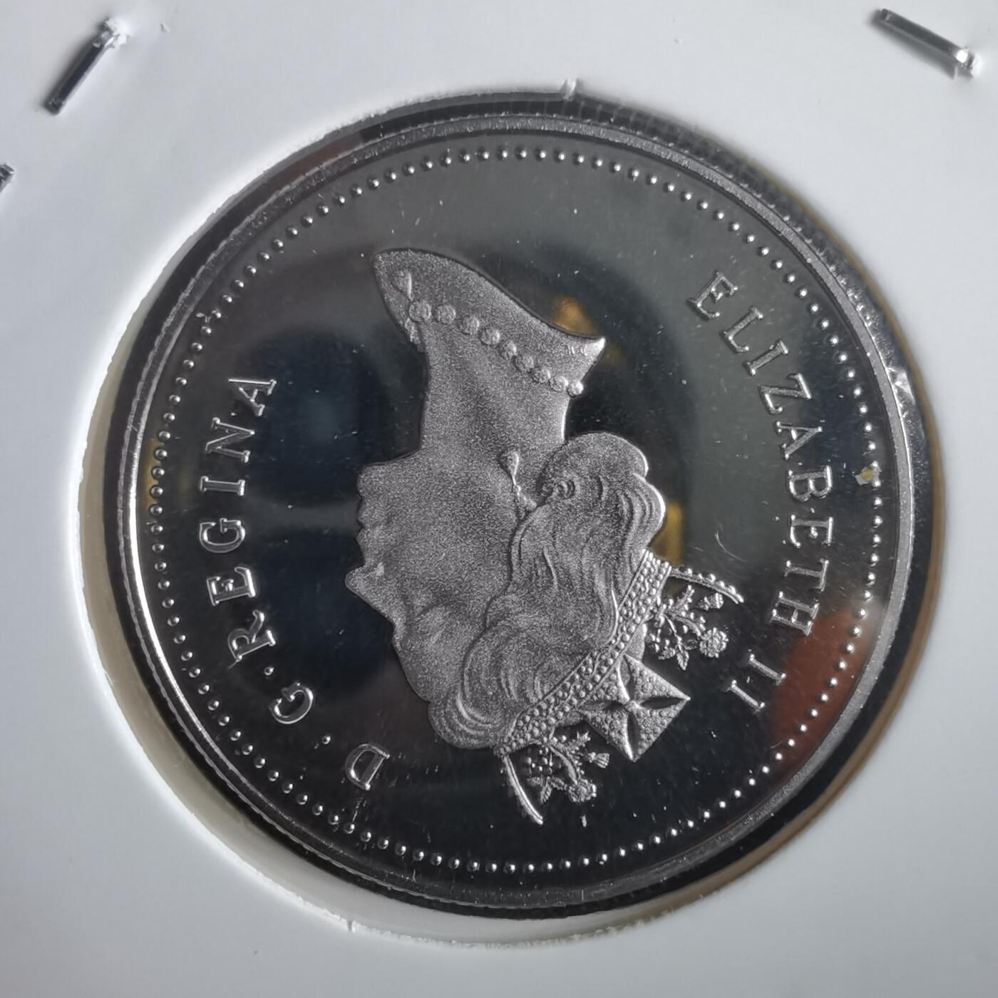 沼泽如烟--第974场 加拿大1991年50分精制币