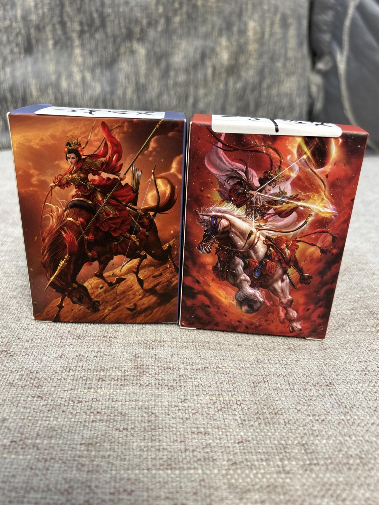 喜灰玩卡拍卖第四期，接代拍，免佣金帮卡友们拍卖，欢迎送拍，释放现金流，让自己有资金可以购买更多喜欢的卡牌，让别的卡友能淘到更多心仪的卡牌 卡德曼巾帼水浒（冷烫粗闪）第一弹➕第二弹合拍